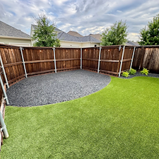 Backyard-Redesign-with-Artificial-Turf-Putting-Green-Landscape-Rock-Installation-in-McKinney-TX 11